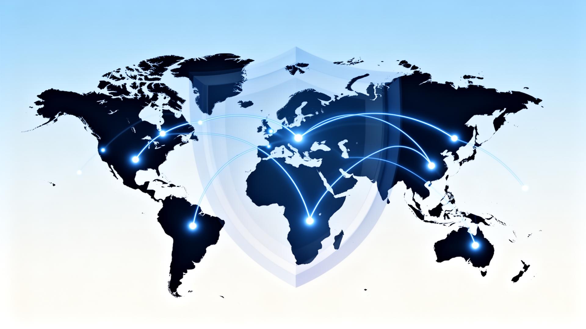 Encrypted site-to-site connection from abroad to the United States